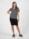 Janis Bamboo Tee | Black & White Stripe by Lou Lou Australia. Australian Art Prints, Gifts, Fashion and Homewares. Green Door Decor. www.greendoordecor.com.au
