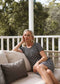 Janis Bamboo Tee | Black & White Stripe by Lou Lou Australia. Australian Art Prints, Gifts, Fashion and Homewares. Green Door Decor. www.greendoordecor.com.au