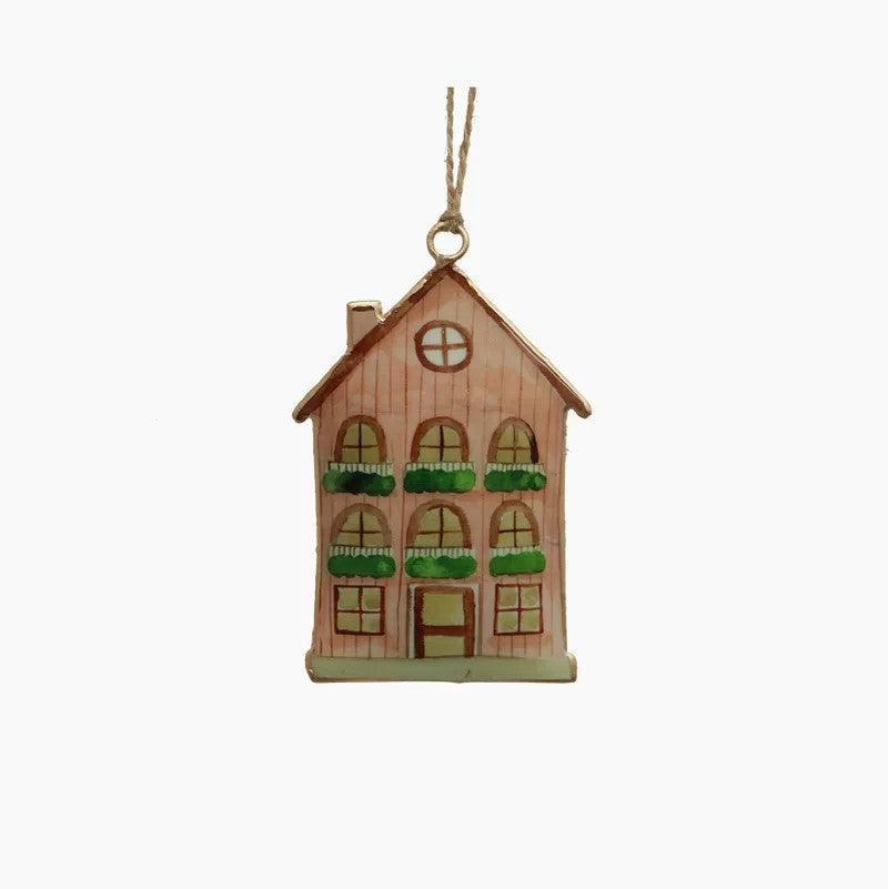 Jardin Villa Hanging House | Christmas Hanging Decoration by French Country Collections. Australian Art Prints and Homewares. Green Door Decor. www.greendoordecor.com.au