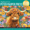 Jigsaw Puzzle (500 Pieces) | Highland Cow by Peter Pauper Press. Australian Art Prints, Gifts, Fashion and Homewares. Green Door Decor. www.greendoordecor.com.au