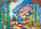 Jigsaw Puzzle (1000 Pieces) | Positano Balcony by Peter Pauper Press. Australian Art Prints, Gifts, Fashion and Homewares. Green Door Decor. www.greendoordecor.com.au