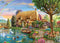 Jigsaw Puzzle (1000 Pieces) | Lakeside Cottage by Peter Pauper Press. Australian Art Prints, Gifts, Fashion and Homewares. Green Door Decor. www.greendoordecor.com.au