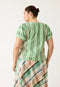 Jolene Top | Green Stripe. Australian Art Prints and Homewares. Green Door Decor. www.greendoordecor.com.au