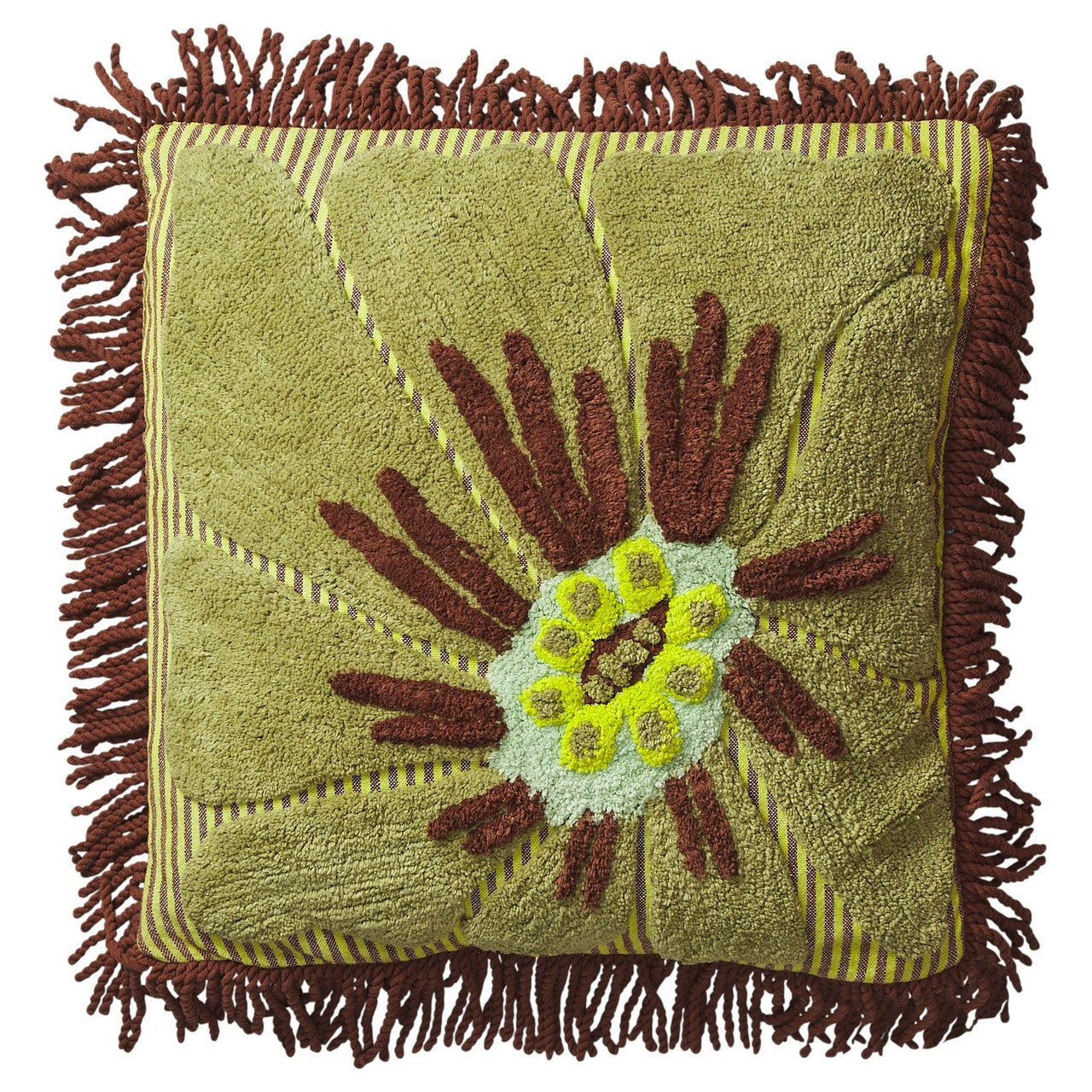'Jolene' Tufted Cushion by Sage and Clare. Australian Art Prints, Gifts, Fashion and Homewares. Green Door Decor. www.greendoordecor.com.au