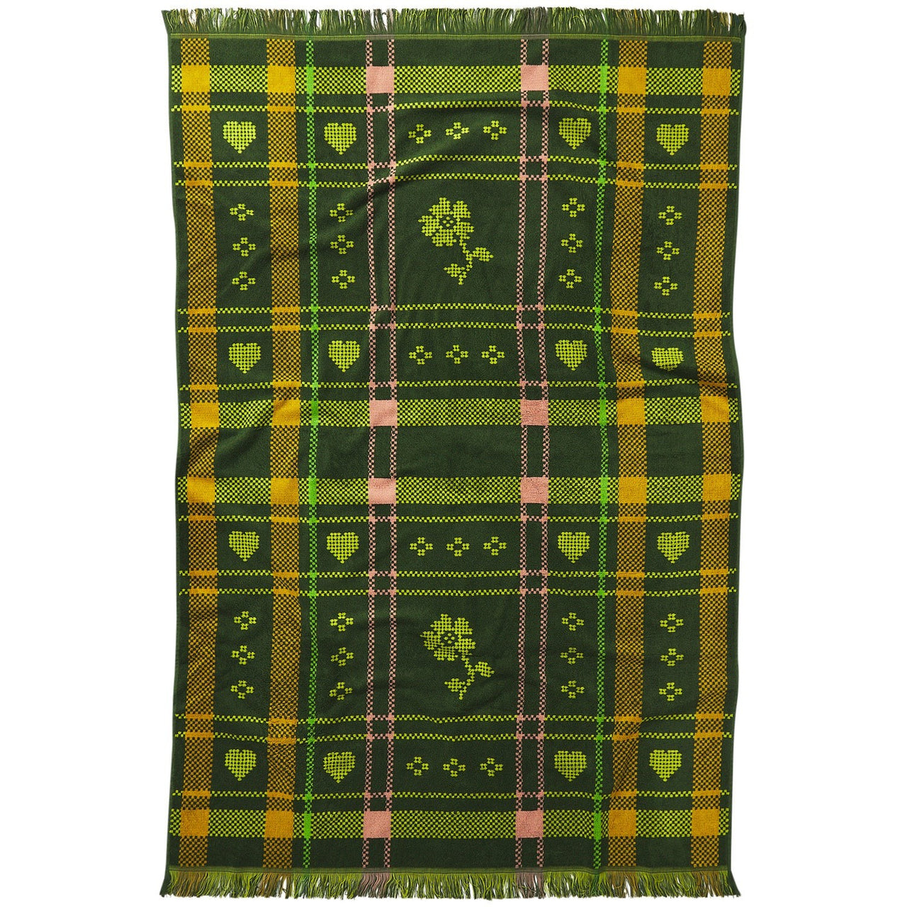 'Josephine' Bath Sheet | Hunter Green by Sage and Clare. Australian Art Prints, Gifts, Fashion and Homewares. Green Door Decor. www.greendoordecor.com.au