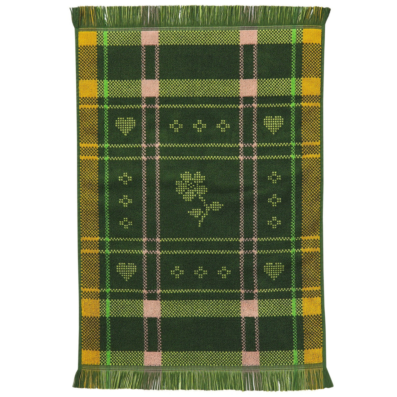 'Josephine' Hand Towel | Hunter Green by Sage and Clare. Australian Art Prints, Gifts, Fashion and Homewares. Green Door Decor. www.greendoordecor.com.au
