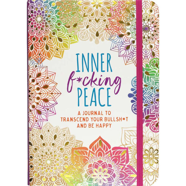 Journal | Inner F*cking Peace by Peter Pauper Press. Australian Art Prints, Gifts, Fashion and Homewares. Green Door Decor. www.greendoordecor.com.au