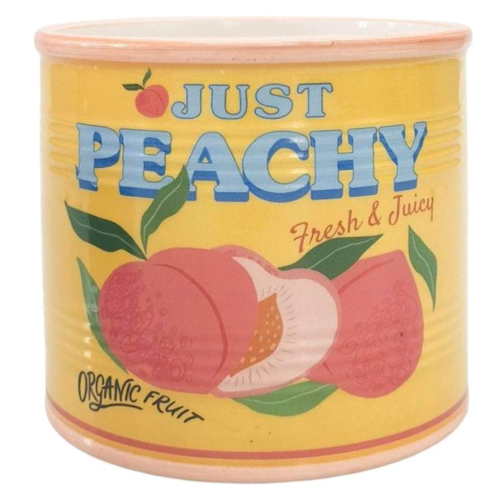 Just Peachy Can Planter | Yellow by Urban Products. Australian Art Prints, Fashion and Homewares. Green Door Decor. www.greendoordecor.com.au