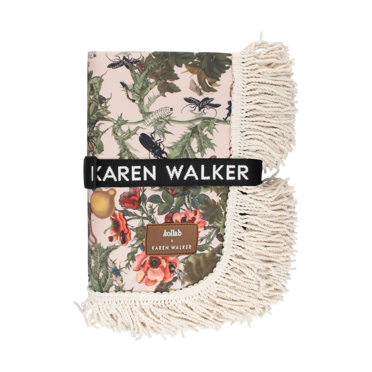 Fringed Picnic Mat | Karen Walker Collection by Kollab. Australian Art Prints and Homewares. Green Door Decor. www.greendoordecor.com.au