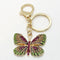 Keyring - Butterfly Pink by Yellow Rock Decor. Australian Art Prints, Gifts, Fashion and Homewares. Green Door Decor. www.greendoordecor.com.au