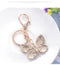 Keyring - Butterfly Pink by Yellow Rock Decor. Australian Art Prints, Gifts, Fashion and Homewares. Green Door Decor. www.greendoordecor.com.au