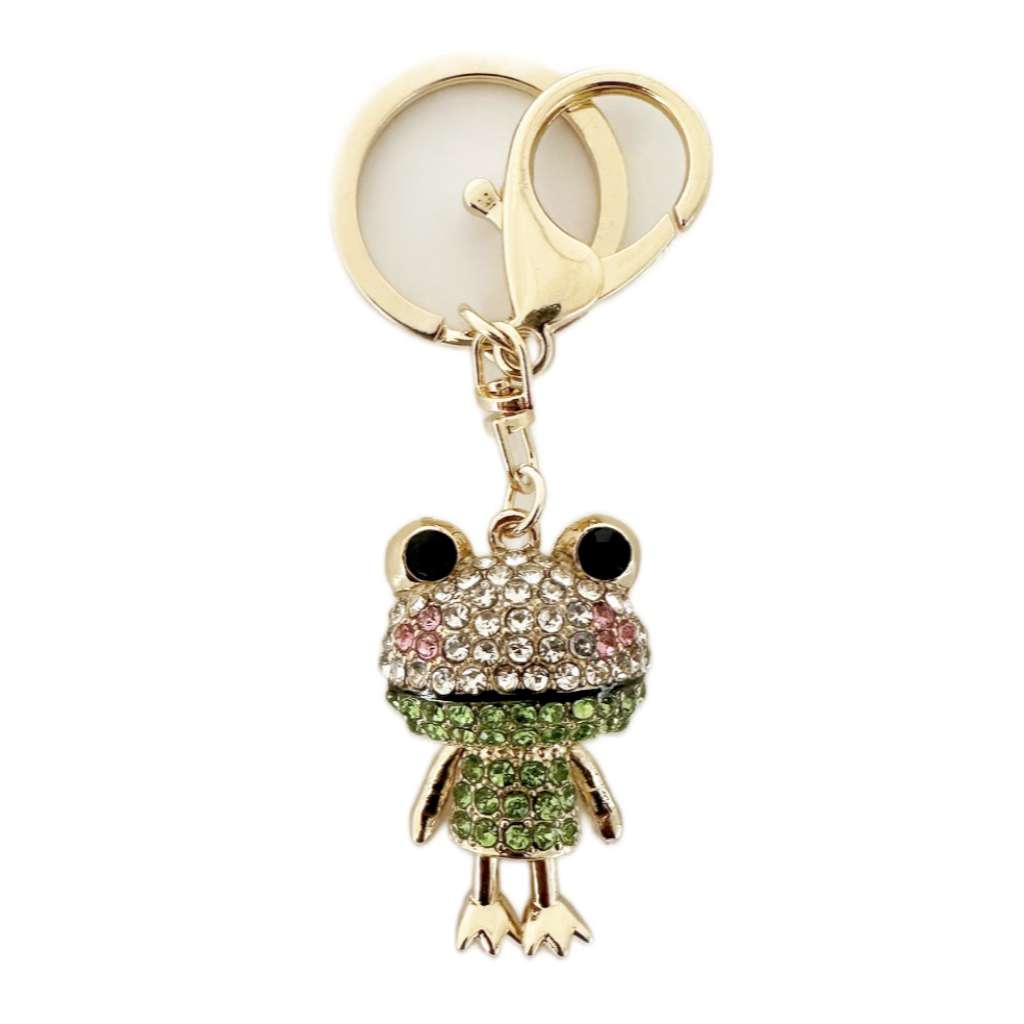 Frog Keyring by Yellow Rock Decor. Australian Art Prints and Homewares. Green Door Decor. www.greendoordecor.com.au