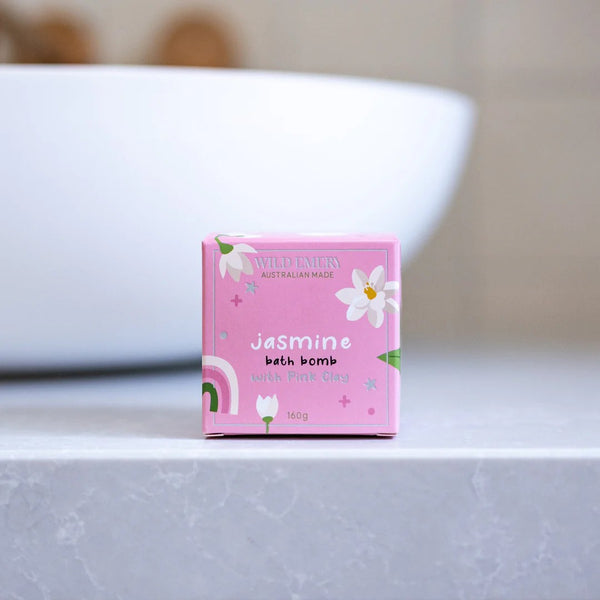 Kids Bath Bomb | Jasmine by Wild Emery. Australian Art Prints, Fashion and Homewares. Green Door Decor. www.greendoordecor.com.au