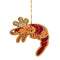 King Prawn Sequin Hanging Xmas Decoration. Australian Art Prints and Homewares. Green Door Decor. www.greendoordecor.com.au