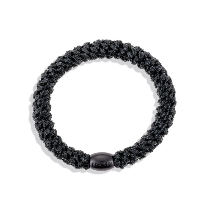 KKNEKKI Original Hair Tie | Black by Kknekki. Australian Art Prints, Gifts, Fashion and Homewares. Green Door Decor. www.greendoordecor.com.au