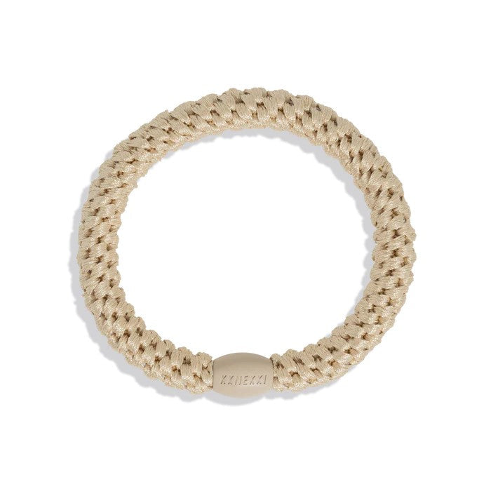 KKNEKKI Original Hair Tie | Light Beige by KKNEKKI. Australian Art Prints, Gifts, Fashion and Homewares. Green Door Decor. www.greendoordecor.com.au