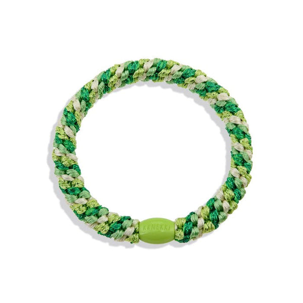 KKNEKKI Original Hair. Australian Art Prints, Gifts, Fashion and Homewares. Green Door Decor. www.greendoordecor.com.auTie | Mix Grass Green Glitter