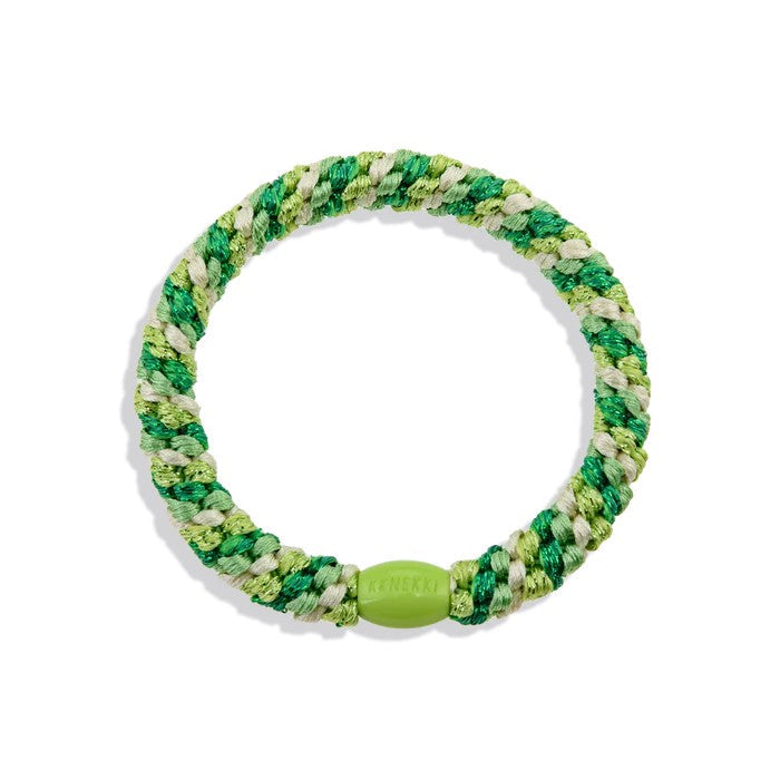 KKNEKKI Original Hair. Australian Art Prints, Gifts, Fashion and Homewares. Green Door Decor. www.greendoordecor.com.auTie | Mix Grass Green Glitter