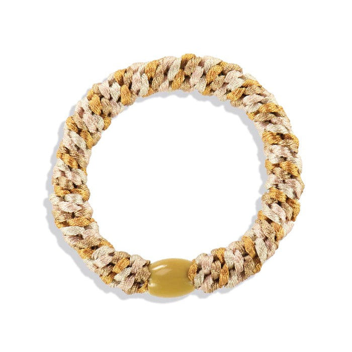 KKNEKKI Original Hair Tie | Mix Light Gold by KKNEKKI. Australian Art Prints, Gifts, Fashion and Homewares. Green Door Decor. www.greendoordecor.com.au