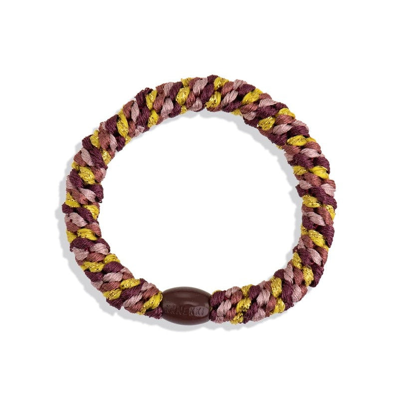 KKNEKKI Original Hair Tie | Mix Rosewood Sun Glitter. Australian Art Prints, Gifts, Fashion and Homewares. Green Door Decor. www.greendoordecor.com.au