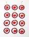 KKNEKKI Original Hair Tie | Red by Kknekki. Australian Art Prints, Gifts, Fashion and Homewares. Green Door Decor. www.greendoordecor.com.au