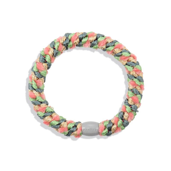 KKNEKKI Original Hair Tie | Teal Pink Mix. Australian Art Prints, Gifts, Fashion and Homewares. Green Door Decor. www.greendoordecor.com.au