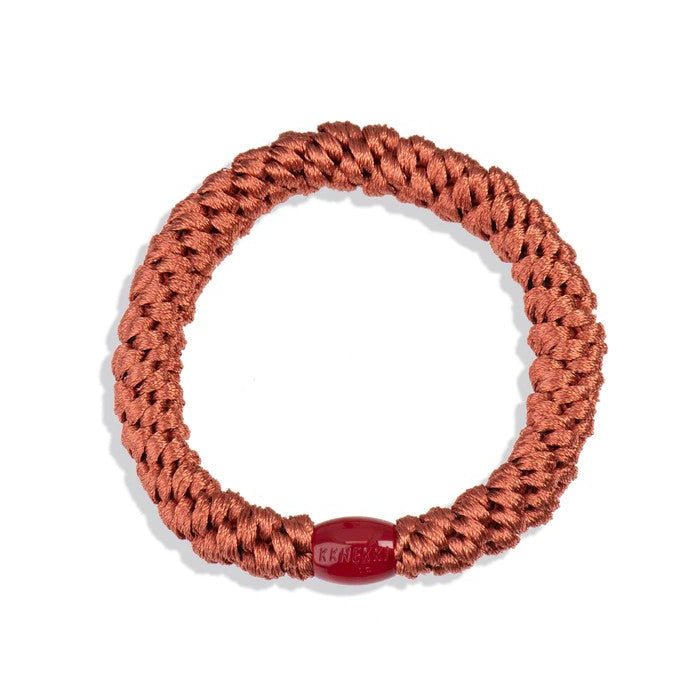 KKNEKKI Original Hair Tie | Terracotta by KKNEKKI. Australian Art Prints, Gifts, Fashion and Homewares. Green Door Decor. www.greendoordecor.com.au