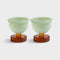 Klevering | Egg Holder Cantine Amber - Set of 2 by Klevering, French Bazaar. Australian Art Prints, Gifts, Fashion and Homewares. Green Door Decor. www.greendoordecor.com.au