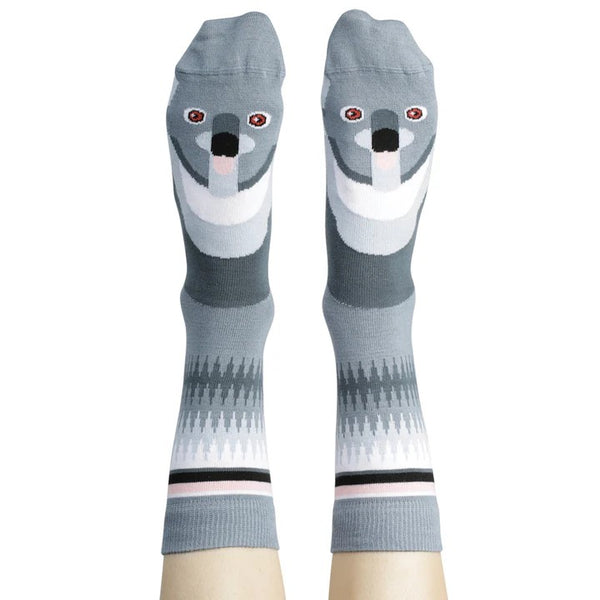 'Koala' Socks by Wilson Payne. Australian Art Prints and Homewares. Green Door Decor. www.greendoordecor.com.au