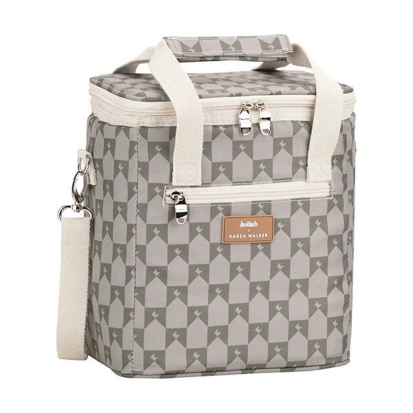 Holiday Mini Cooler | Kollab X Karen Walker | Sage Monogram by Kollab. Australian Art Prints and Homewares. Green Door Decor. www.greendoordecor.com.au