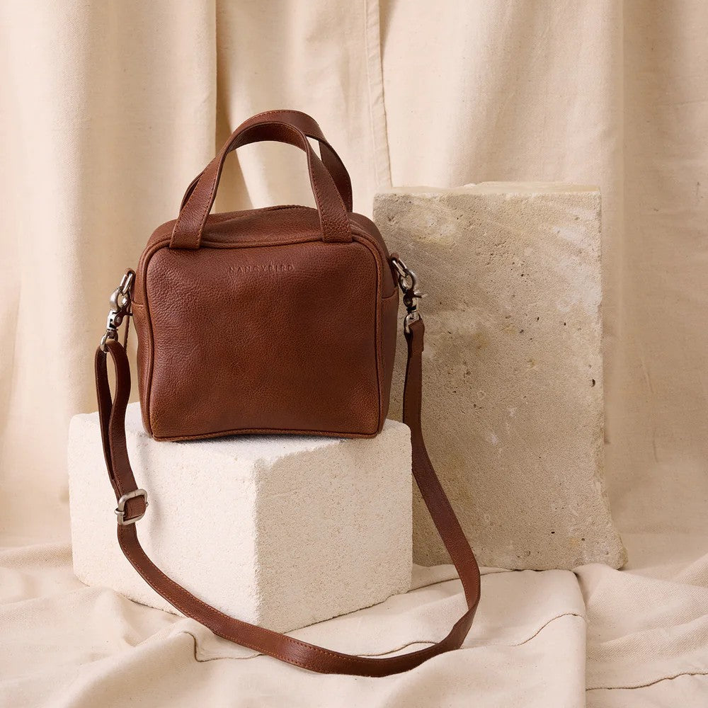Koren Bag | Tobacco by Nancybird. Australian Art Prints, Fashion and Homewares. Green Door Decor. www.greendoordecor.com.au
