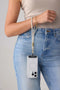 LOOP Phone Strap | Stone with Silver Hardware by Klipsta. Australian Art Prints and Homewares. Green Door Decor. www.greendoordecor.com