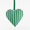La Dolce Vita Heart Tree Decoration - Small Green | Christmas Hanging Decorations by Florabelle. Australian Art Prints and Homewares. Green Door Decor. www.greendoordecor.com.au
