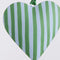 La Dolce Vita Heart Tree Decoration - Small Green | Christmas Hanging Decorations by Florabelle. Australian Art Prints and Homewares. Green Door Decor. www.greendoordecor.com.au