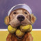 Greeting Card | Labrador Tennis by La La Land. Australian Art Prints, Fashion and Homewares. Green Door Decor. www.greendoordecor.com.au