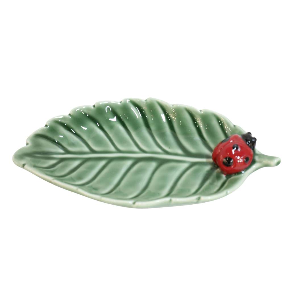 Lady Bird Leaf Dish | Green by Urban Products. Australian Art Prints, Fashion and Homewares. Green Door Decor. www.greendoordecor.com.au