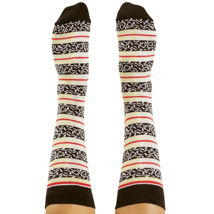 'Lamington' Socks by Wilson Payne. Australian Art Prints and Homewares. Green Door Decor. www.greendoordecor.com.au