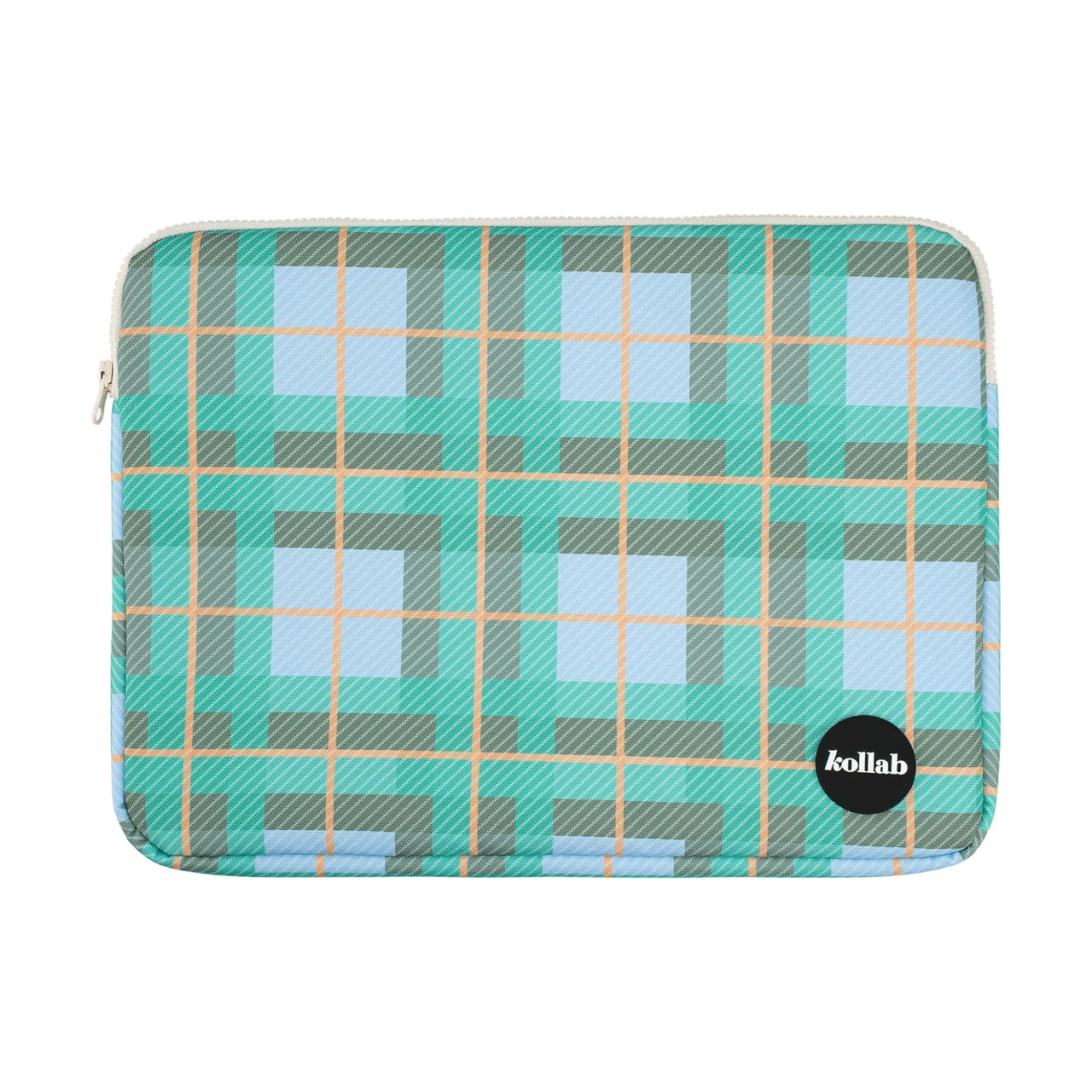 Laptop Case | Ocean Check by Kollab. Australian Art Prints and Homewares. Green Door Decor. www.greendoordecor.com.au