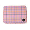 Laptop Case | Pink Blanket Check by Kollab. Australian Art Prints, Fashion and Homewares. Green Door Decor. www.greendoordecor.com.au