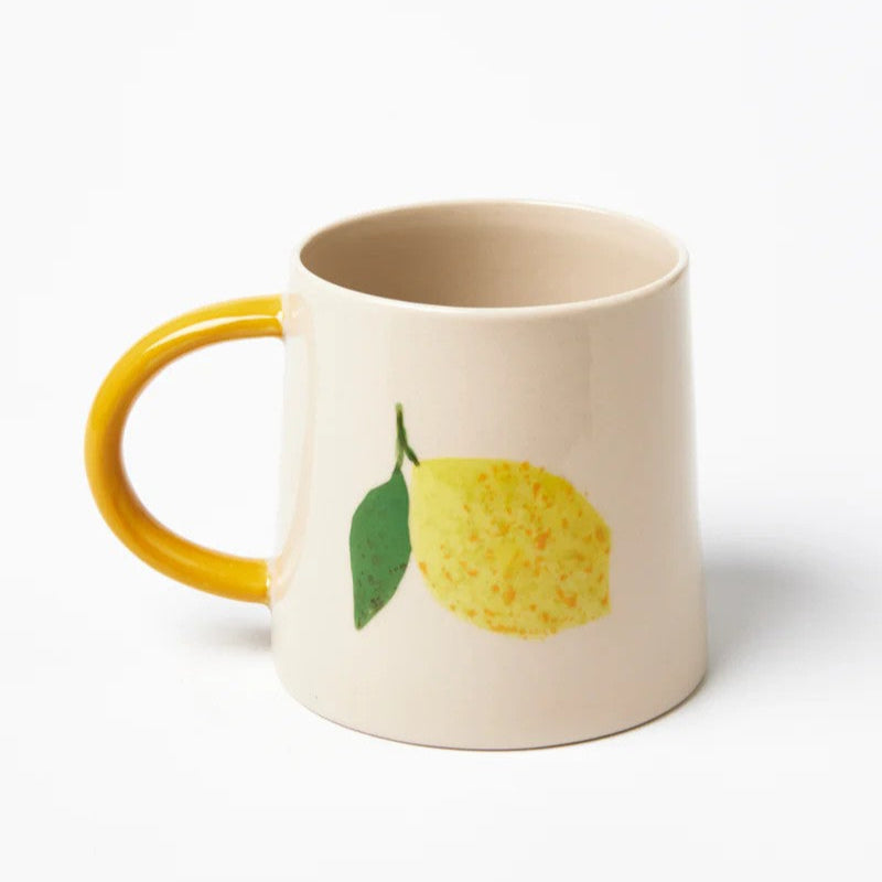 Larder Mug | Lemon by Jones and Co. Australian Art Prints and Homewares. Green Door Decor. www.greendoordecor.com.au