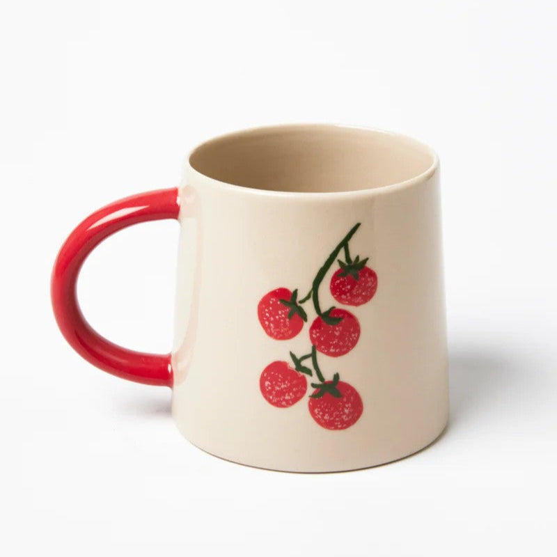 Larder Mug | Tomato by Jones and Co. Australian Art Prints and Homewares. Green Door Decor. www.greendoordecor.com.au