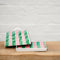Ceramic Large Butter Dish | Pink & Green Stripe by Noss & Co. Australian Art Prints and Homewares. Green Door Decor. www.greendoordecor.com.au