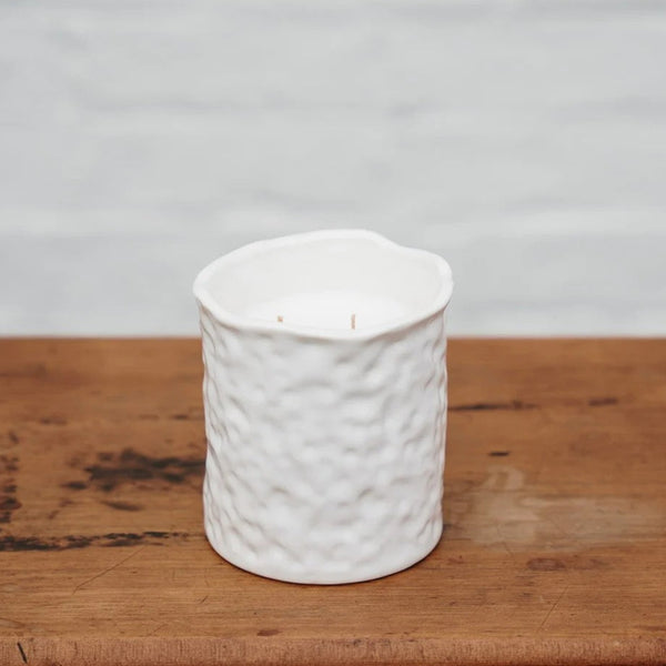 Noss Textured Large Candle | Coconut Lime by Noss & Co. Australian Art Prints and Homewares. Green Door Decor. www.greendoordecor.com.au