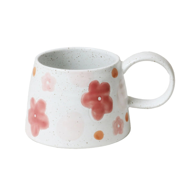Large Handled Mug | Flower Garden | Barbara by Robert Gordon. Australian Art Prints, Gifts, Fashion and Homewares. Green Door Decor. www.greendoordecor.com.au