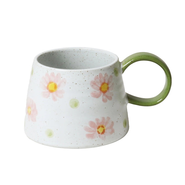Large Handled Mug | Flower Garden | Quinn by Robert Gordon. Australian Art Prints, Gifts, Fashion and Homewares. Green Door Decor. www.greendoordecor.com.au