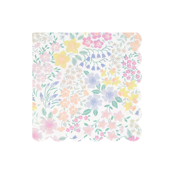 Large Napkin Pack | Cottage Garden by Meri Meri. Australian Art Prints and Homewares. Green Door Decor. www.greendoordecor.com.au