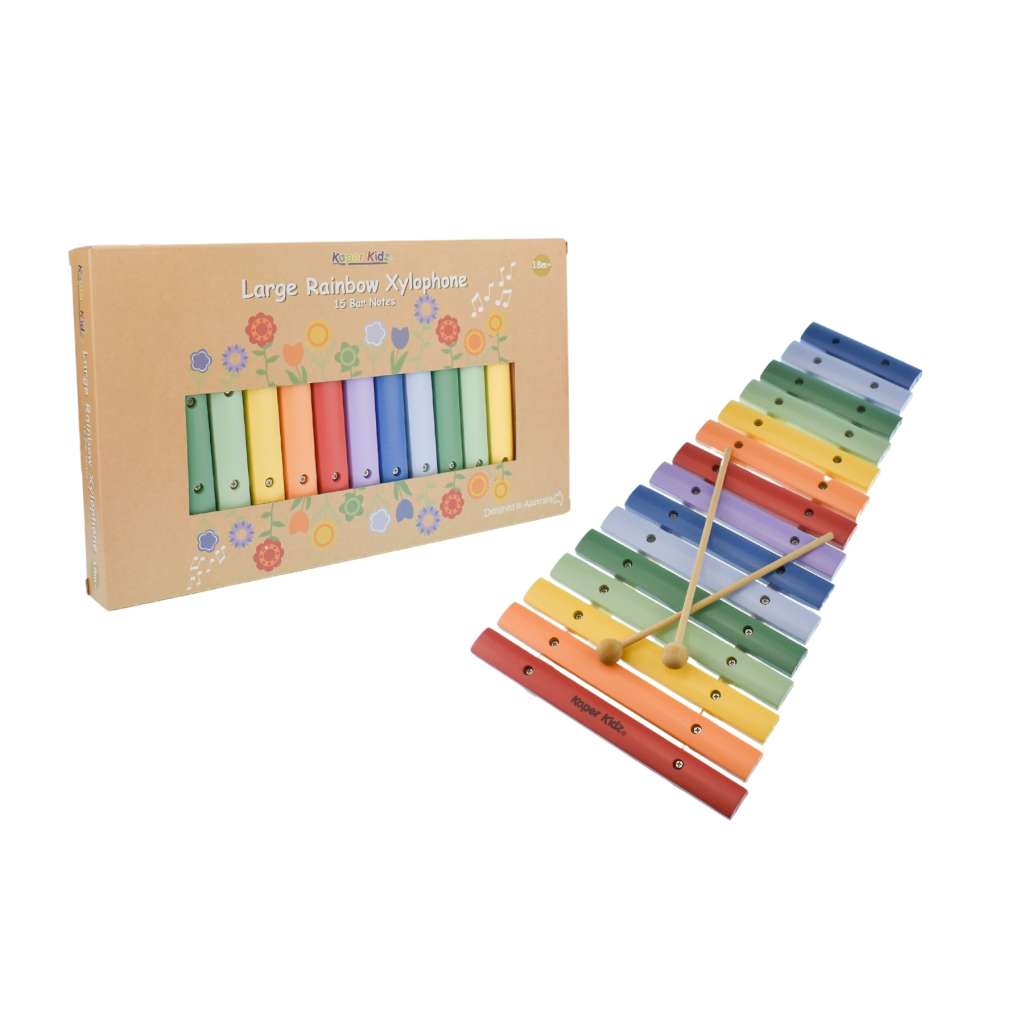 Large Rainbow Xylophone by Eleganter Australia. Australian Art Prints, Gifts, Fashion and Homewares. Green Door Decor. www.greendoordecor.com.au