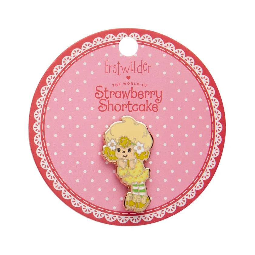 Lemon Meringue Enamel Pin | Erstwilder. Australian Art Prints and Homewares. Green Door Decor. www.greendoordecor.com.au