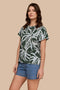 'Let's Be Fronds' Tee by Frock Me Out. Australian Art Prints and Homewares. Green Door Decor. www.greendoordecor.com.au