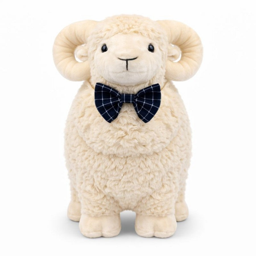 'Liam the Ram' Soft Toy by Lily & George. Australian Art Prints, Gifts, Fashion and Homewares. Green Door Decor. www.greendoordecor.com.au